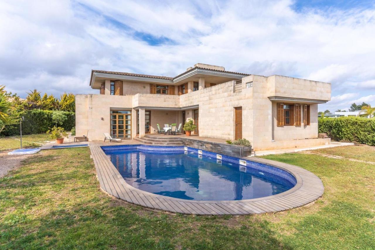 Villa De Lujo Con Piscina, Jacuzzi, Jardin Y Terraza Marratxí エクステリア 写真