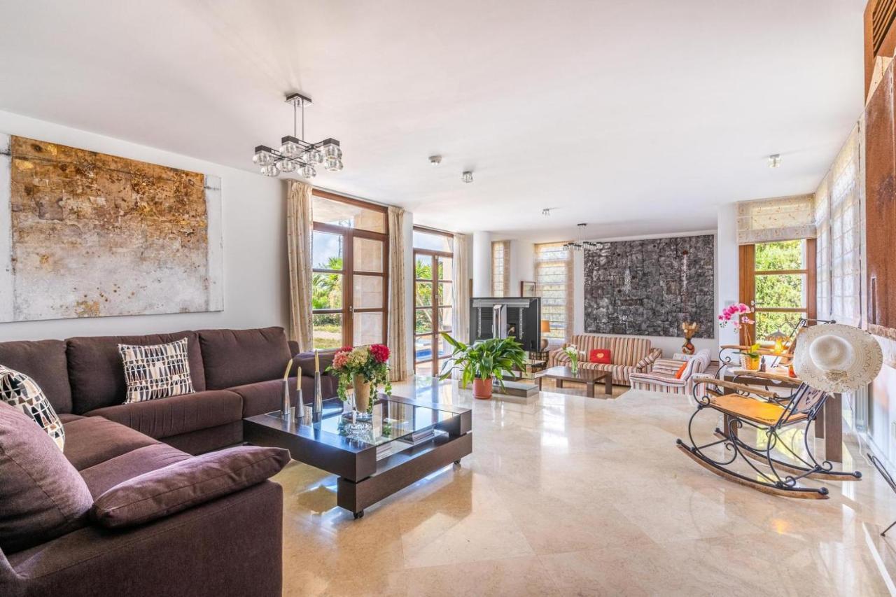 Villa De Lujo Con Piscina, Jacuzzi, Jardin Y Terraza Marratxí エクステリア 写真