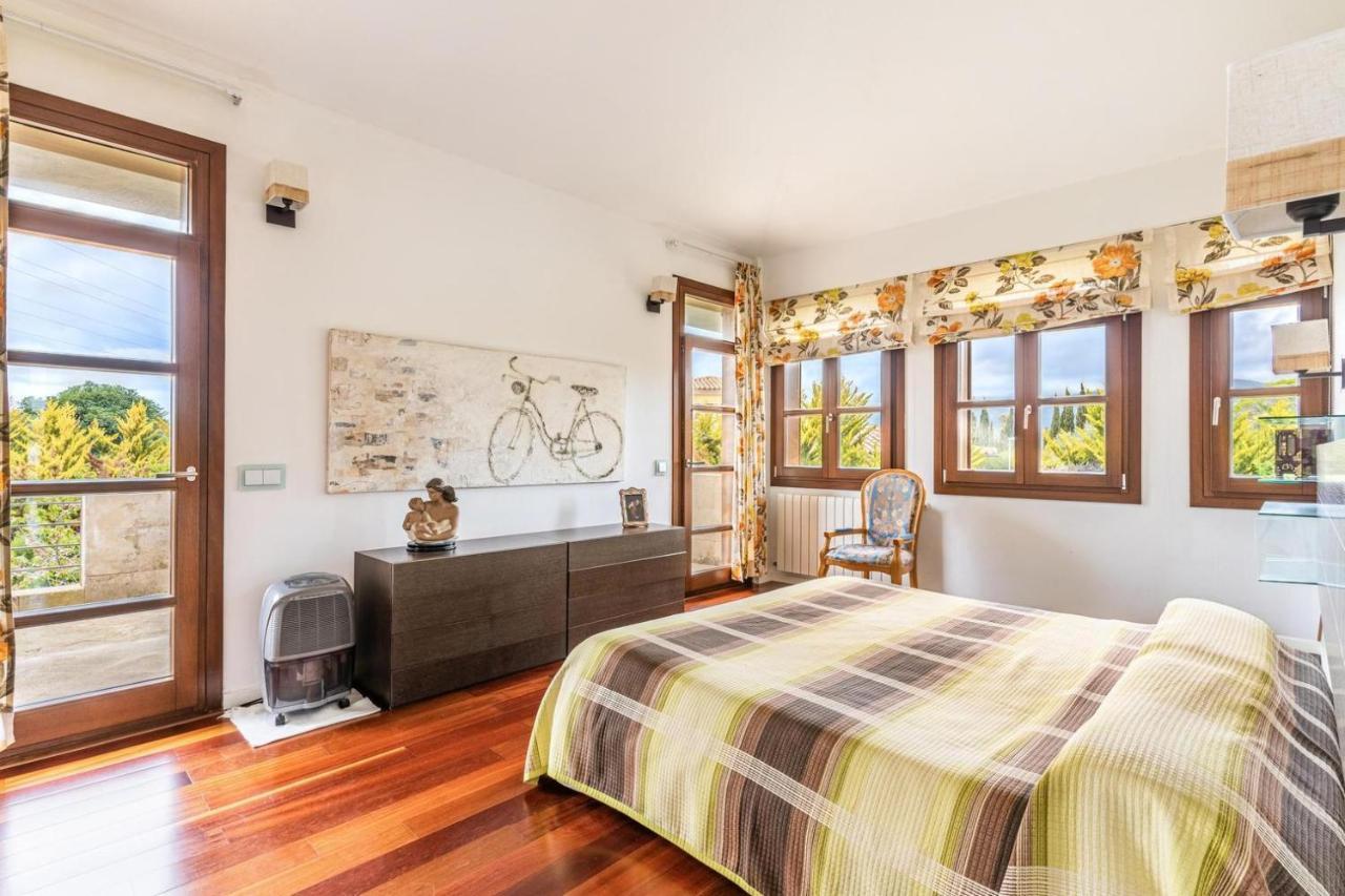 Villa De Lujo Con Piscina, Jacuzzi, Jardin Y Terraza Marratxí エクステリア 写真